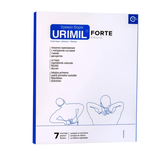 Urimil Neuro Forte, 7 flastera