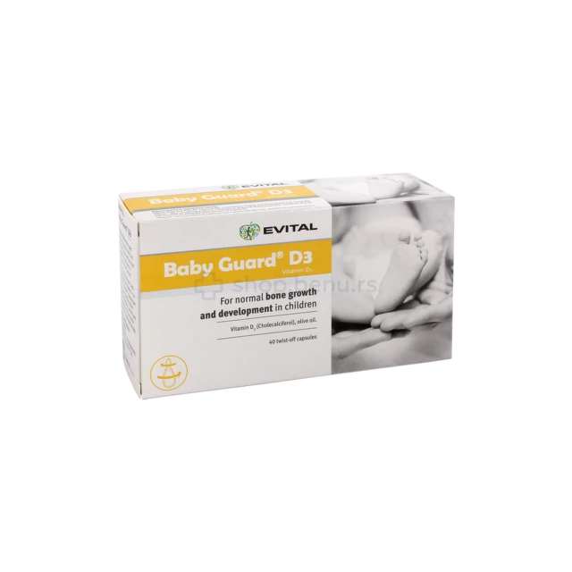Baby Guard D3 40 kapsula