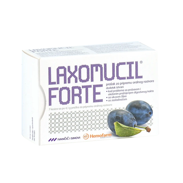 Laxomucil forte prašak 7 kesica