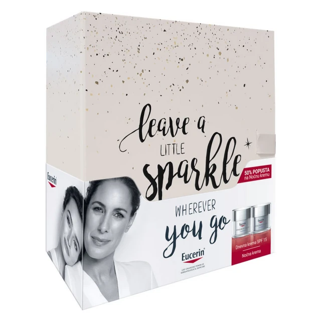 Eucerin Box Hyaluron-Filler Dnevna krema za suvu kožu + Noćna krema sa 50% popusta
