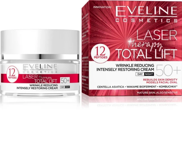 Eveline Laser Therapy Total Lift Day&Night cream 50+ 50ml