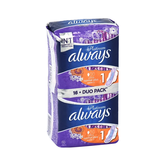 Always ulošci Platinum Normal Duo 16 komada veličina 1