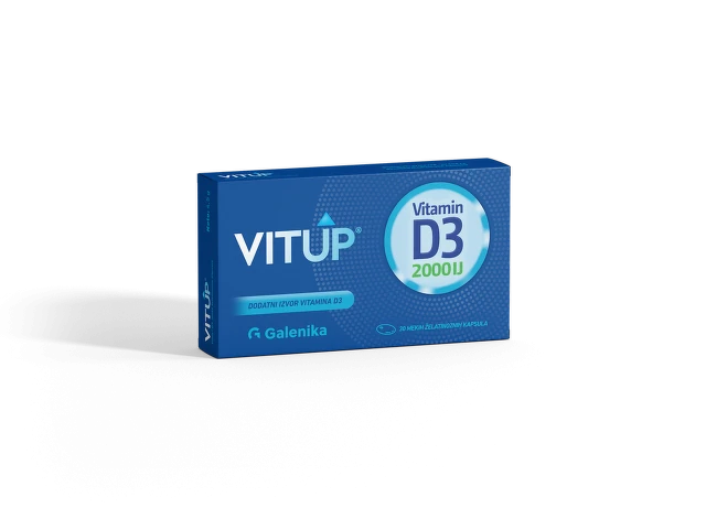 VitUp D3 2000 IJ, 30 kapsula