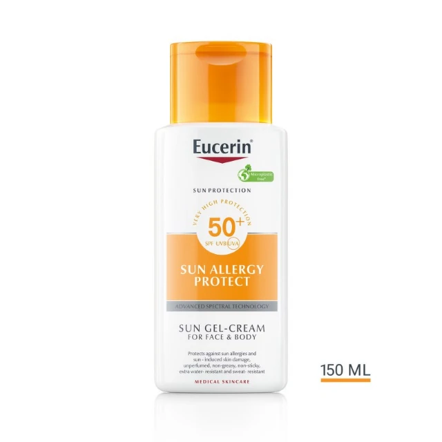 Eucerin Gel-krem za zaštitu od sunca i od alergija SPF 50+, 150 ml