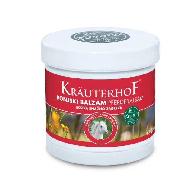 Kräuterhof konjski balzam sa efektom toplote 250 ml