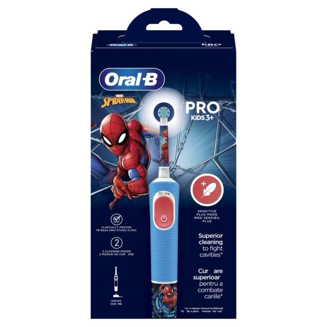 Oral-B Power Kids Vitality PRO Spiderman Električna četkica za zube
