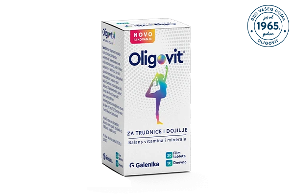 Oligovit za trudnice i dojilje, 30 film tableta