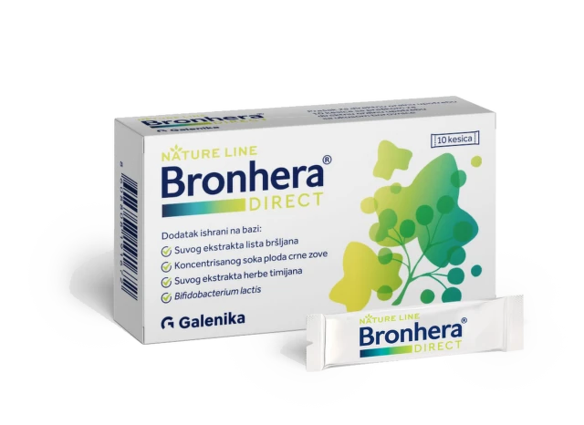 Bronhera Direct, 10 kesica
