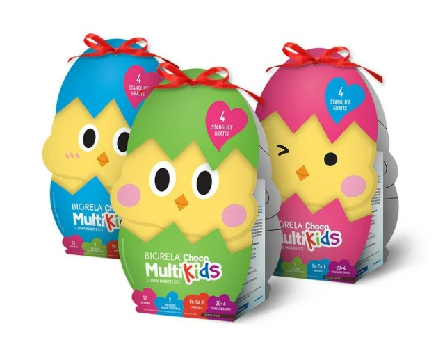 Biorela Choco Multi Kids, 24 štanglice