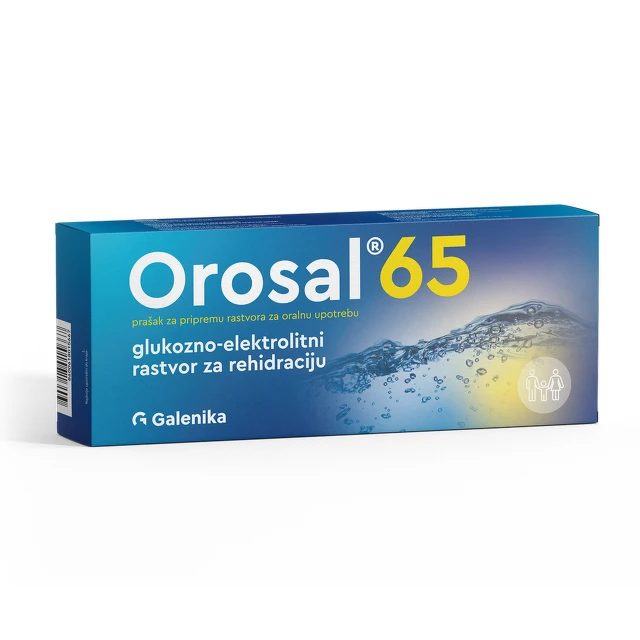 Orosal 65, glukozno-elektrolitni rastvor za rehidraciju