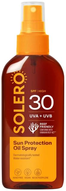 SOLERO Zaštitno ulje u spreju sa vitaminom E  SPF 30, 150 ml