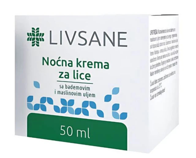 LIVSANE Noćna krema za lice, 50 ml