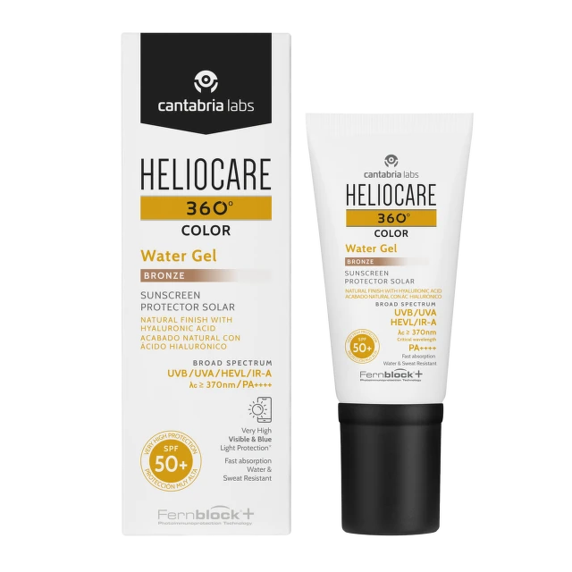 Heliocare 360º Water Gel Color SPF 50+ Bronze, 50 ml