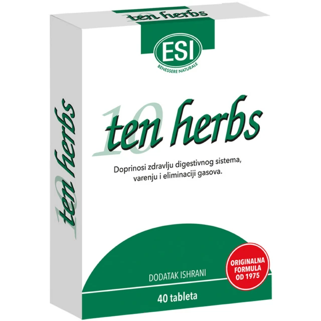 Ten herbs 40 tableta