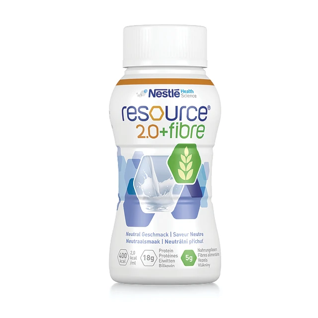 Resource 2.0 + fibre, 4 x 200 ml