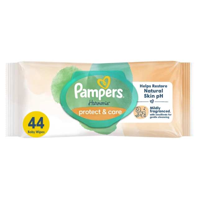 Pampers Vlažne maramice Harmonie neven, 44 komada