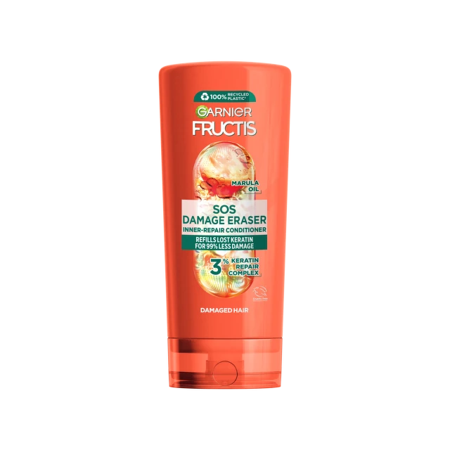 Garnier Fructis SOS Damage Eraser Balzam za unutrašnju obnovu oštećene kose 200 ml