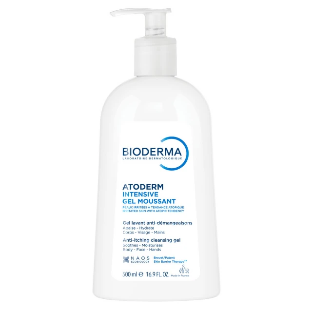 Bioderma Atoderm Intensive Gel moussant, Intenzivni umirujući gel za tuširanje, 500ml