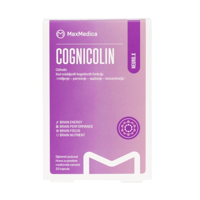 Cognicolin MaxMedica, 20 kapsula