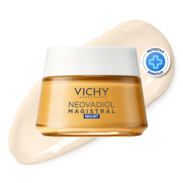 Vichy Neovadiol Magistral Hranjiva noćna krema za učvršćivanje kože, 50 ml