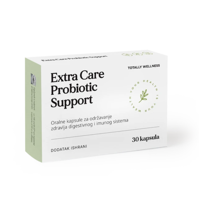 Extra Care Probiotic Support, 30 kapsula