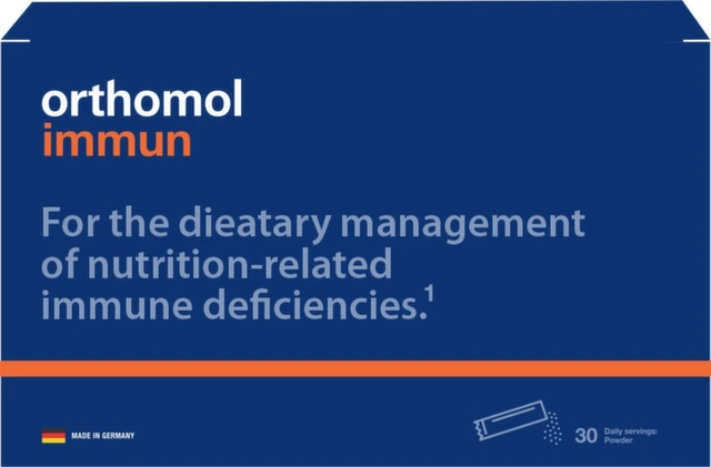 Orthomol Immun mentol/malina direkt, 30 kesica