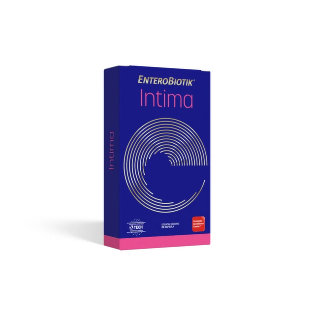 Probiotik EnteroBiotik Intima, 20 kapsula