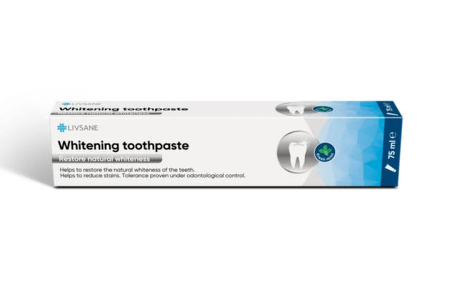 LIVSANE Pasta za zube Whitening 75 ml
