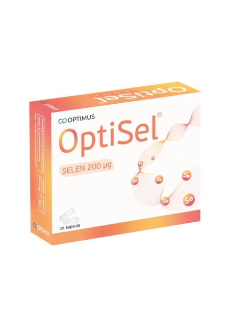 OptiSel selen 200 µg, 30 kapsula