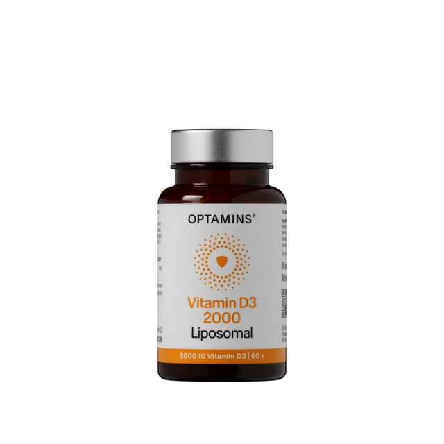OPTAMINS Vitamin D3 2000 lipozomalni, 60 kapsula