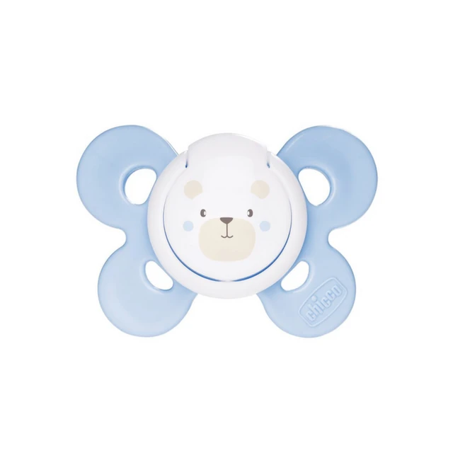Chicco Laža Physio Comfort silikon 2-6m plava,1 komad