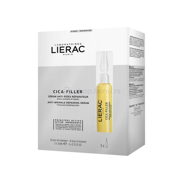 Lierac Cica Filler - Booster serum za korekciju bora 3x10ml