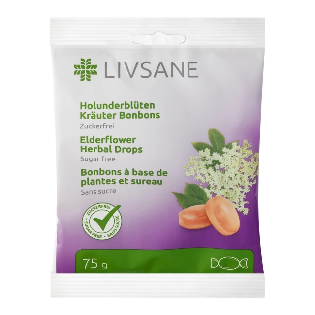 LIVSANE Bombone zova + vitamin C 75 g