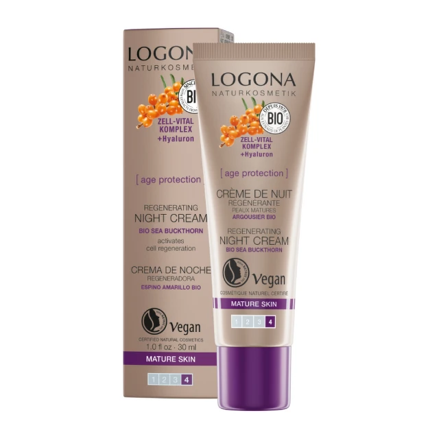 Logona Age Protection noćna krema 30 ml