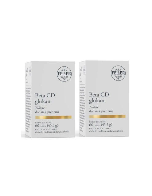 Feller beta CD glukan 60 tableta, 1+1