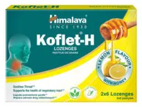 Himalaya Koflet-H lozenge - ukus limuna, 12 komada