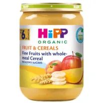 Hipp kašica integralne žitarice sa voćem, 190 g