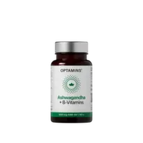 OPTAMINS Ašvaganda + B vitamini, 60 kapsula