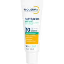 Bioderma Photoderm AKN Mat SPF 30, Matirajuća zaštita od sunca protiv nepravilnosti, 40 ml
