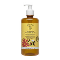 Apivita Mini Bees Nežni šampon za kosu i krema za kupanje, 500 ml