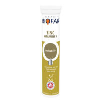 Biofar Cink + vitamin C 20 šumećih tableta