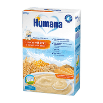Humana mlečna kašica sa 5 vrsta žitarica i keksom, 200 g