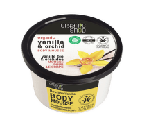 Organic Shop Body Mousse Bourbon Vanilla 250 ml