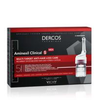 Vichy Dercos Aminexil Ampule protiv opadanja kose za muškarce, 21 komad