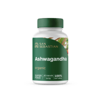 San Sebastian Ashwagandha Organic, 60 kapsula