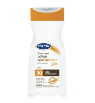 Top Ten Carotene Sun Losion SPF 30 200 ml