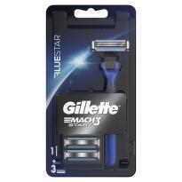 Gillette Mach 3 Start Blue Muški brijač + 3 dopune