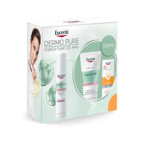 Eucerin Box DermoPure Serum sa trostrukim efektom, 40 ml + DermoPure Gel + Sun Oil Control SPF 50+