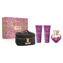 Versace Dylan Purple EDP Parfem za žene, 100 ml + Gel za tuširanje, 100 ml + Balzam, 100 ml + Neseser, Gift Set