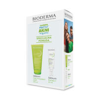 Bioderma Sebium Gel Actif, 200 ml + Kerato+ Gel krema, 30 ml PROMO